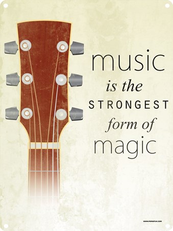 music is the strongest form of magic