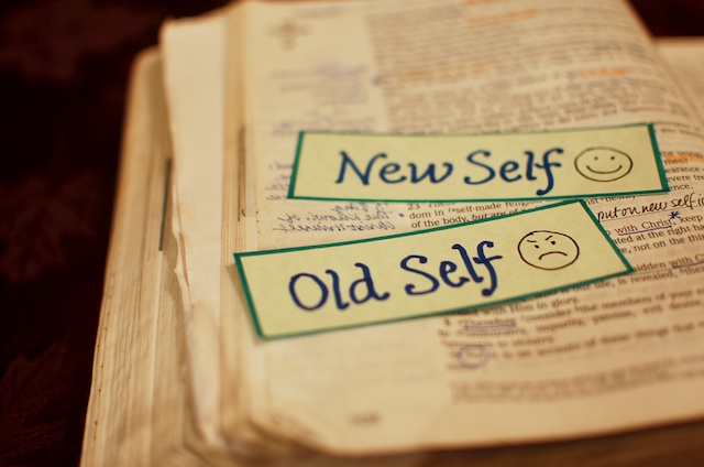 Old self new self - old open bible - romans 6:5-11