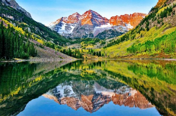 If Romans is the Himalayas, chapter is its Everest - picture of Maroon Bells range in Colorado - no condemnation
